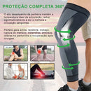 Joelheira de Compressão Ortopédica Meia Térmica Alivio da Dor Absorve Suor Estimula Circulação Fitness Ciclismo Crossfit