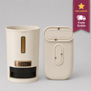 Dispenser para Arroz Feijão e Grãos 5kg com Copo Medidor BPA Free Organizador de Cozinha