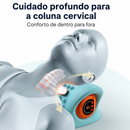 Massageador Cervical com Tração Inteligente e Compressa Térmica | Alívio e Relaxamento para Pescoço
