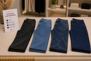 Calça Jeans Wide Leg Feminina Cintura Alta Premium