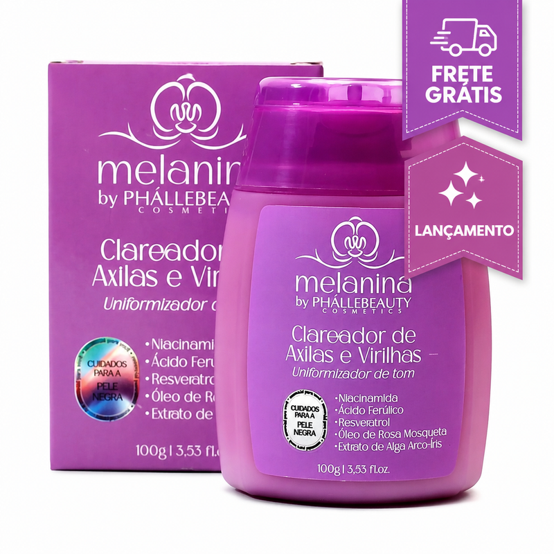Creme Clareador Facial com Niacinamida e Rosa Mosqueta