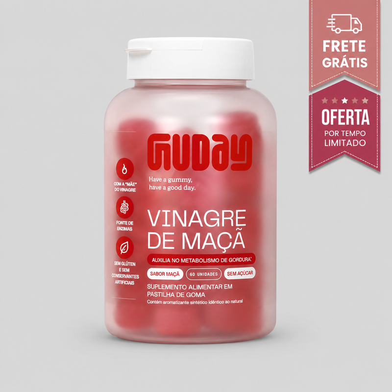 Gomas de Vinagre de Maçã Guday® | Detox Natural e Equilíbrio Digestivo