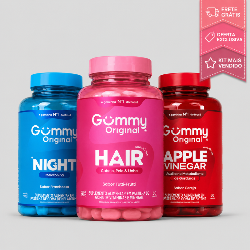 Kit Bem-Estar Completo 3 em 1 | Sono, Equilíbrio e Beleza Natural