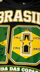 Camiseta Adulto e Infantil Brasil 10 – Lenda das Copas Comemorativa Vai Brasil