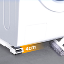 Base Com Rodinha Ajustável Para Máquina Geladeira Lava-Louças Fogão - TOPMIX