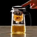 Chaleira Bule Jarra de Vidro 600ML Para Chá Com Infusor Reutilizável