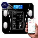 Balança Inteligente Bluetooth Bioimpedância até 140kg