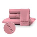 Kit Jogo de Lençol Cama Box Micropercal 400 fios Toque Macio com Fronhas Ponto Palito