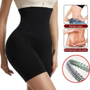 Short Cinta Modeladora 4 Barbatanas Alta Compressão Não Enrola Zero Transparência Formato Shorts