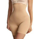 Short Cinta Modeladora 4 Barbatanas Alta Compressão Não Enrola Zero Transparência Formato Shorts