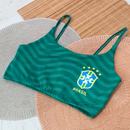 Cropped Top Feminino Personalizado Copa 2026 ESTHER BRAZIL