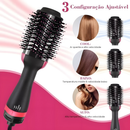 Escova Secadora Alisador Elétrica Quente Cabelo Com 3 Em1 Hair Styler APENAS 110V