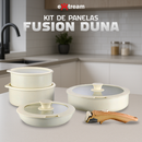 Jogo de Panelas Fusion Duna Extream 10 Peças | Cabo SmartClick para Indução