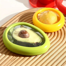 4Pcs Caixa de Silicone Armazenamento Frutas/Legumes: Reutilizável, Mantém Cebola/Abacate Frescos