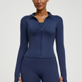 Jaqueta Feminina Proteção UV Slim Fit Esportiva para Academia, Corrida e Ciclismo