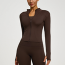Jaqueta Feminina Proteção UV Slim Fit Esportiva para Academia, Corrida e Ciclismo