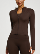 Proteção UV Slim Academia Yoga Jaqueta De Ciclismo Ao Ar Livre Fitness Sports Tops