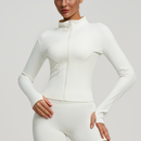 Jaqueta Feminina Proteção UV Slim Fit Esportiva para Academia, Corrida e Ciclismo