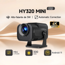 Atualizado Projetor Smart HY320 Android Full HD 1920x1080 Bluetooth Wi-fi