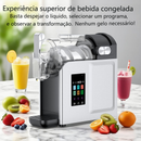 Máquina de Granizados XiaoXiong Toque na tela Não necessita de gelo e possui função de autolimpeza 6 modos, dureza ajust