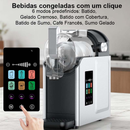 Máquina de Granizados XiaoXiong Toque na tela Não necessita de gelo e possui função de autolimpeza 6 modos, dureza ajust