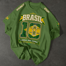 Camiseta Brasil 10 – Lenda das Copas - Unissex, Adulto e Infantil 🇧🇷⚽