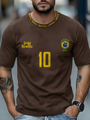 Camisa T-Shirt Masculina Camiseta Street Wear Conforto Brasil 10 Manfinity