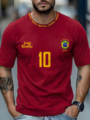 Camisa T-Shirt Masculina Camiseta Street Wear Conforto Brasil 10 Manfinity
