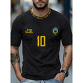 Camisa T-Shirt Masculina Camiseta Street Wear Conforto Brasil 10 Manfinity