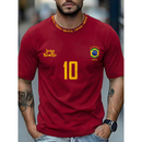 Camisa T-Shirt Masculina Camiseta Street Wear Conforto Brasil 10 Manfinity