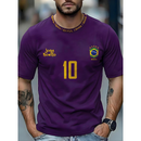 Camisa T-Shirt Masculina Camiseta Street Wear Conforto Brasil 10 Manfinity