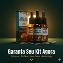 Kit 3x Óleo De Semente De Abóbora Em Gotas 100% Pura 3x30ml