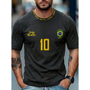 Camisa T-Shirt Masculina Camiseta Street Wear Conforto Brasil 10 Manfinity