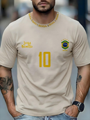 Camisa T-Shirt Masculina Camiseta Street Wear Conforto Brasil 10 Manfinity