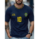 Camisa T-Shirt Masculina Camiseta Street Wear Conforto Brasil 10 Manfinity