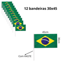 Kit Torcida Brasil Completo 🇧🇷 | Bandeira + Vuvuzela + Chapéu + Óculos + Cachecol