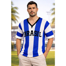 Camisa Tricot Vazado  Brasil Premium — Leve, Fresca e Estilosa
