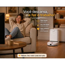 Robô Aspirador Inteligente H50 com Estação Autolimpante – Limpeza Completa Sem Esforço