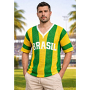 Camisa Tricot Vazado  Brasil Premium — Leve, Fresca e Estilosa
