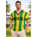 Camisa Tricot Vazado  Brasil Premium — Leve, Fresca e Estilosa