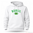 Moletom Flanelado Brasil com Capuz | Quente, Confortável e Estiloso