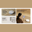 Robô de Limpeza Xiaomi Robot Vacuum H50 e H50 PRO Base de autoLimpeza versão global original lacrado