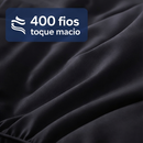 Pillow Top 400 Fios Matelado – Solteiro, Casal, Queen e King | Toque Macio com Elástico