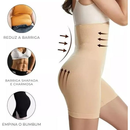 Short Cinta Modeladora 4 Barbatanas Alta Compressão Não Enrola Zero Transparência Formato Shorts