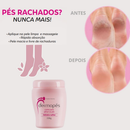 Creme Para Afinar Os Pés Dermopés 230g Hidrata E Afina Abelha Rainha