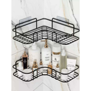 1/2/3/4/5 Suportes Porta Shampoo Organizador De Metal Para Banheiro Cozinha Prateleira Adesivos