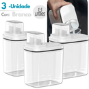 Dispenser Flow 1,5L e 2,3L – Organização Inteligente para Lavanderia