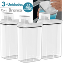 Dispenser Flow 1,5L e 2,3L – Organização Inteligente para Lavanderia