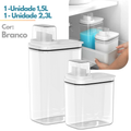 Dispenser Flow 1,5L e 2,3L – Organização Inteligente para Lavanderia
