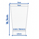 Copo Térmico 473ml Personalizado Colorido Copa Brasil Tampa Abridor